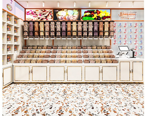 Hiện đại ngọt cửa hàng đồ nội thất tùy chỉnh đầy màu sắc kẹo Cửa hàng đồ đạc với Lollipop hiển thị cho thiết kế nội thất - Product Image 6