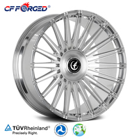 Nouvelles jantes forgées sur mesure 20 21 22 pouces 5x112 25mm ET pour S-Class & Maybach S580, finition polie haute brillance, multi-branches, alliages de luxe