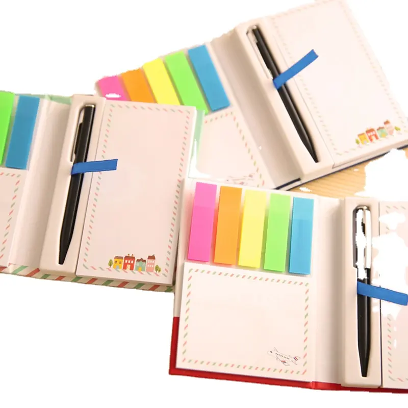 Simple Belle Plusieurs Styles Personnalisable Logo Combinaison Portable Bureau Étudiants Belle Note Livre Bloc-Notes