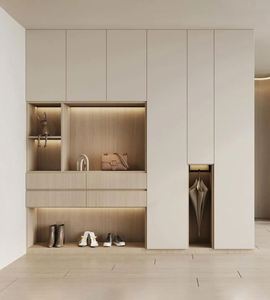 Multi-storey Entrance Furniture <b>Wooden</b> Slim <b>Shoe</b> Cabinet <b>Rack</b> Home <b>Shoe</b> Cabinet Custom <b>Shoe</b> Cabinet - Product Image 3