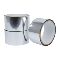 Ruban de papier d'aluminium en gros d'usine et rouleau Jumbo de papier d'aluminium adhésif en caoutchouc de conductivité thermique