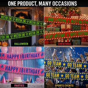 Nastro Adesivo Personalizzato per Halloween con Stampa Personalizzata, Colore <span class=keywords><strong>e</strong></span> Testo a Scelta - Product Image 5