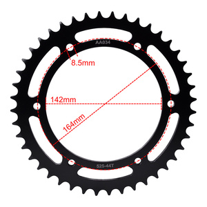 <span class=keywords><strong>Hyosung</strong></span> GT650 Piñón trasero 525-44T Nueva condición Carburación Acero Motocicleta <span class=keywords><strong>Repuestos</strong></span> y accesorios - Product Image 1