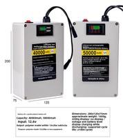 Stromversorgung für den Außenbereich: Mobile 12V Lithium-Batterie Modell 12-125 – Großkapazitäts-LED-Xenonlampe, Audio-Ballmaschine, Überwachungs-USV