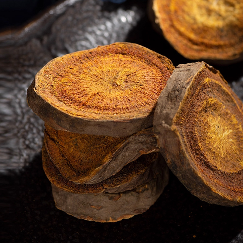 Rheum Palmatum L. (Da Huang Rhubarb Root Chinese Rhubarb) Sulfur-Free 100% Pure Dried Root Chinese Herbal Medicine