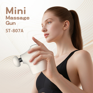 Anpassbare kompakte <span class=keywords><strong>Mini</strong></span>-Massage pistole Deep Tissue Small Travel Handheld Tragbarer Muskel für Ganzkörper-Schmerz linderung Percussion - Product Image 2