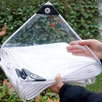 Rideaux météo transparents pour patio Rideau extérieur en vinyle PVC