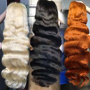 Parrucca Frontale in Pizzo HD Pre-Pizzicata all'Ingrosso, 100% <span class=keywords><strong>Capelli</strong></span> Umani Vergini, Parrucca Frontale in Pizzo 360 Senza Colla, Parrucche in <span class=keywords><strong>Capelli</strong></span> Umani Full Lace 13X6 - Product Image 3