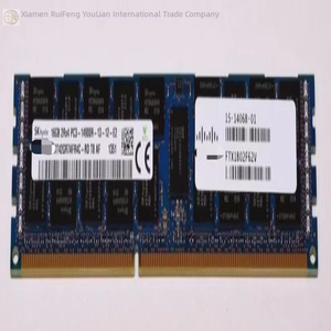 Nouvelle mémoire DDR3 16 Go 1866 MHz RDIMM PC3-14900 ECC REG double rangée UCS-MR-1X162RZWBR-A, neuve, originale, en stock, automatisation industrielle - Product Image 1