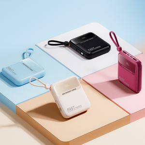 Mini Banco de Energía Portátil con Cables Incluidos, 10000mAh 20000mAh de Alta Capacidad, Pantalla LED de 5W - Product Image 3