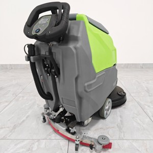 Battery Operated Walk Behind Single Disc Commercial Robotic Floor Scrubber Cleaner - Product Image 6
