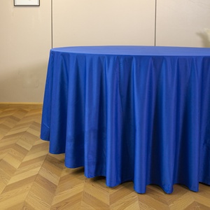 Premium Scuba Fabric <b>Tablecloth</b> Neat Folded Hem Table Cloth For Hotel Banquet Project Procurement - Product Image 1