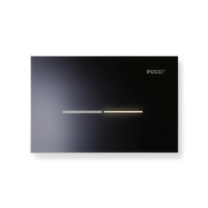 Plaque vitrocéramique électronique Pucci Eco Glass Infinity 2015 blanche à commande tactile - Product Image 2