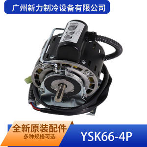 Guangzhou Xinli Refrigeration YSK66-4P 66W Dual Shaft Single Phase Asynchronous Fan <b>Motor</b> Original New Part - Product Image 2