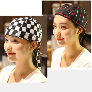 Chapeau de chef réglable pour restaurant, hôtel, cuisine, serveur, bar, bandana, chapeau de <span class=keywords><strong>pirate</strong></span>, chapeau de cuisinier pour hommes et femmes - Product Image 2