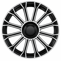Jantes en alliage d'aluminium AL 17 18 20 pouces 5x112 à design multi-rayons en maille pour voitures particulières, vente chaude pour jantes personnalisées Mercedes Benz