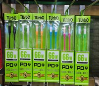 Cable de Carga Rápida Multifunción LeEco 5 Cell Q-Bounce Excellent 6A 66W Tipo-C a Tipo-C