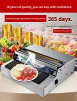 HW450 Supermarkt Fruitwinkel Handmatige Lichtgewicht 4kg PVC Cling Film Sluit- en Snijmachine voor Groente- en Fruitverpakkingen
