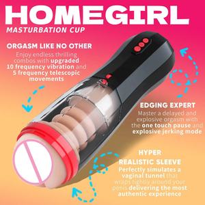 Alat Bantu Seks Otomatis untuk Pria Mainan Seks Pria 3D Realistis Pocket <span class=keywords><strong>Pussy</strong></span> Stroker Pria Mesin Seks - Product Image 2