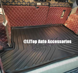Tpe voiture tapis botte doublure 5d tapis pour 2010 2011 2017 2020 <span class=keywords><strong>Toyota</strong></span> LC150 Prado coffre tapis arrière Cargo Liner - Product Image 2