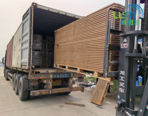 Akupanel durevole elegante stecca <span class=keywords><strong>legno</strong></span> di quercia impiallacciatura acustica <span class=keywords><strong>pannelli</strong></span> da parete 300*2400*12mm pannello Akustik per soggiorno insonorizzato - Product Image 6