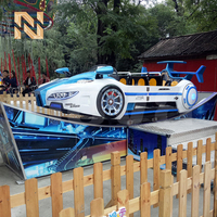 Manège commercial Nova Rides 8 places Voiture Volante FC-FC – Équipement de parc d'attractions extérieur
