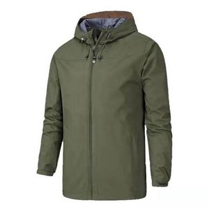 Chaqueta Acolchada Personalizada para Hombre, Impermeable, Transpirable, para Primavera, Manga Larga, Informal, con Logotipo Frontal, Blanca y Azul Marino J0134 - Product Image 5