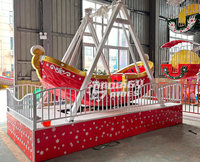 Équipement de parc d'attractions, bateau pirate miniature de 8 à 12 places, manège extérieur, petit bateau viking pour la vente