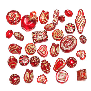 Cuentas acrílicas pintadas en dorado de 8 mm, cuentas sueltas dispersas para la fabricación de joyería DIY, pulseras, cadenas para teléfonos, accesorios. - Product Image 3