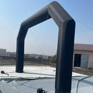 Arco inflável inflável do portão do preço de fábrica, arco de linha de acabamento com logos personalizados para o evento de corrida e o esporte