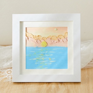 Mini vuông trắng Khung ảnh 4x4 <span class=keywords><strong>5x5</strong></span> 6x6 8x8 inch gỗ khung ảnh - Product Image 2