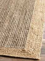Best Quality Jute Rug Braided style Reversible Area Rug Runner Modern Rustic look Carpet customize size available