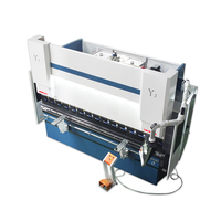 WF67K-C Petite presse plieuse hydraulique CNC Machine à cintrer les tôles d'acier entièrement automatique avec moteur et boîte de vitesses pour