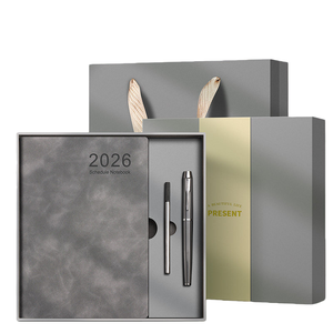 Ежедневник-планер из мягкой кожи, креативный, на 2026 год, ежедневный, еженедельный, ежегодный, формат А5 - Product Image 4