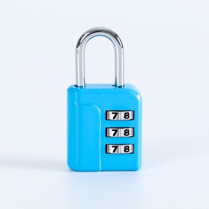 N830 กุญแจล็อคแบบรวม 33.5 มม. ความยาว 3 หลัก ล็อคแบบกลไกสำหรับล็อคเกอร์ ลิ้นชัก กระเป๋าเดินทาง เป้สะพายหลัง - Product Image 4