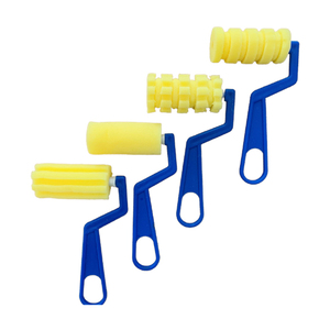 High Quality Foam <strong>Paint</strong> <strong>Rollers</strong> with Plastic <strong>Handle</strong> for Kids Arts Painting - Product Image 1