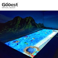 Équipement de terrain de jeu intérieur interactif le plus populaire Jeux de projecteur de sol pour enfants