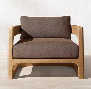 <span class=keywords><strong>Set</strong></span> di Divani da Esterno in Legno di Teak Moderno per Appartamenti, Giardini, Ville, Resort, Terrazze e Patii - Product Image 2