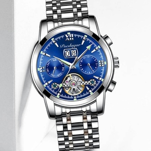 POEDAGAR Fashion <b>Mechanical</b> <b>Watches</b> Top Brand Luxury Automatic Men Wrist <b>Watches</b> Casual Business Waterproof Luminous Clock - Product Image 3