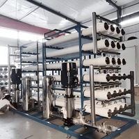 Système d'osmose inverse industriel 10m³/h, équipement de traitement de l'eau par osmose inverse 10T/H pour l'alimentation des chaudières, l'industrie chimique et alimentaire