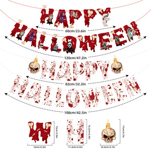 Guirnalda de Fantasmas para Halloween, Decoración de Jardín para Fiestas Espeluznantes, Venta al por Mayor - Product Image 2
