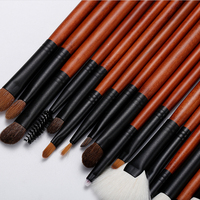 Ensemble de pinceaux de maquillage professionnel haut de gamme 26 pièces pinceau de maquillage doux cheveux de chèvre naturels brosse de sculpture ensemble outils de kit