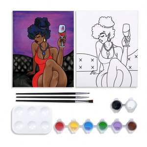 Pintura por Números al por Mayor, Pintura por Números Personalizada, Lienzo con Marco, Pintura por Números Personalizada para Adultos - Product Image 1