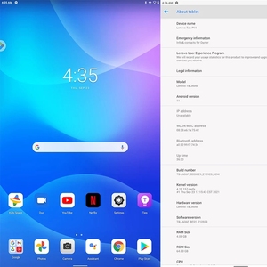 Firmware Globale <span class=keywords><strong>Lenovo</strong></span> <span class=keywords><strong>Tab</strong></span> P11 / K11 Schermo LCD 2K Snapdragon Octa Core 4G/6G 64G/128GB Tablet Android <span class=keywords><strong>10</strong></span> Xiaoxin Pad 11 Pollici - Product Image 5