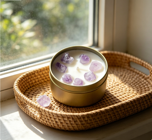 Juego <span class=keywords><strong>de</strong></span> Regalo <span class=keywords><strong>de</strong></span> Velas <span class=keywords><strong>de</strong></span> <span class=keywords><strong>Siete</strong></span> Chakras <span class=keywords><strong>de</strong></span> Lujo, Cristales Curativos <span class=keywords><strong>de</strong></span> Chakra, Vela Aromática Hecha a Mano Ecológica - Product Image 5