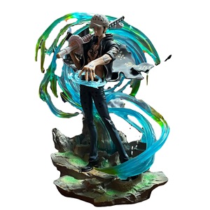 Figurines décoratives de collection lumineuses de haute qualité One Piece <span class=keywords><strong>Trafalgar</strong></span> D. Water Law – Cadeau et décorations d'anime - Product Image 1