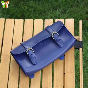 Bolsa de Manillar de Bicicleta Impermeable, Moderna y Portátil, de Cuero PU, Envío Rápido, Regalos de Bienvenida para Ciclistas - Product Image 2