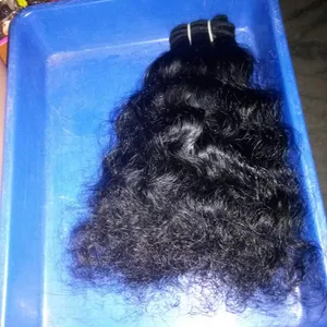 วิกผมคนแบบดิบผมต่อแบบอินเดียผมหยิกทรงหลวมแบบแอฟโฟร - Product Image 1