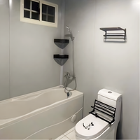 Petite maison préfabriquée extensible à vendre Maisons conteneurs modulaires avec chambre et salle de bain Maison cabine préfabriquée portable