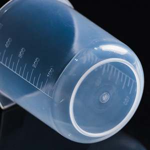 Vaso Medidor de Plástico O'Kayme de 1000 ml, Vaso Graduado Resistente a Ácidos y Álcalis para Uso en Laboratorio - Product Image 2